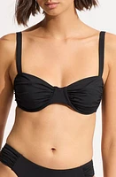 Seafolly Ruched Underwire Bikini Top at Nordstrom, Us