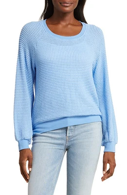 GIBSONLOOK Sunset Long Sleeve Open Knit Top at Nordstrom,