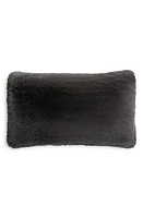 UnHide Squish Fleece Lumbar Pillow in Charcoal Charlie at Nordstrom