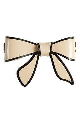 Alexandre de Paris Tenderly Bow Barrette in Liserai at Nordstrom