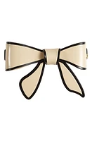 Alexandre de Paris Tenderly Bow Barrette in Liserai at Nordstrom