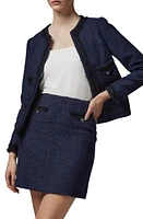 LK Bennett Charlee Tweed Jacket in Navy at Nordstrom, Size 10 Us