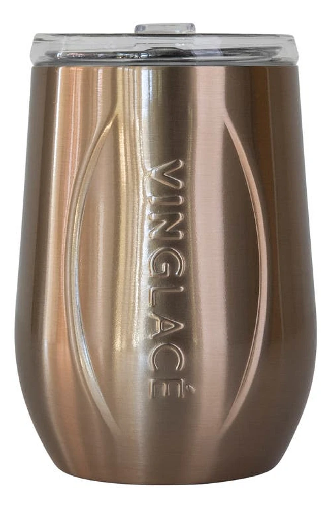 Vinglacé Stemless Wine Glass in Copper at Nordstrom