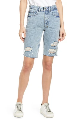 Ksubi App Laye Overkast Ripped Cutoff Denim Shorts at Nordstrom,