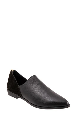 Bueno Beau Pointed Toe Loafer Black at Nordstrom,