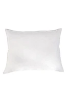 Pom Pom at Home Bianca Velvet Big Accent Pillow in White at Nordstrom, Size 28X36