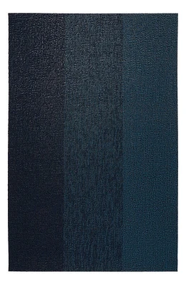 Chilewich Marble Stripe Door Mat in Bay Blue at Nordstrom