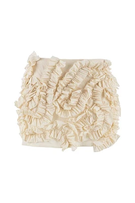 Nocturne Ruffle Designed Skirt in Ecru at Nordstrom