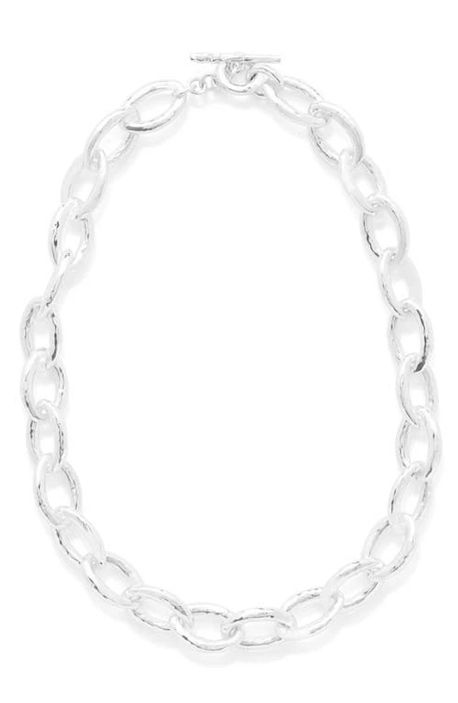 Ippolita Classico Bastille Link Chain Necklace in Silver at Nordstrom, Size 18 In