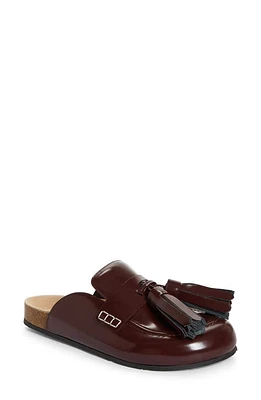 JW Anderson Tassel Mule Burgundy at Nordstrom,