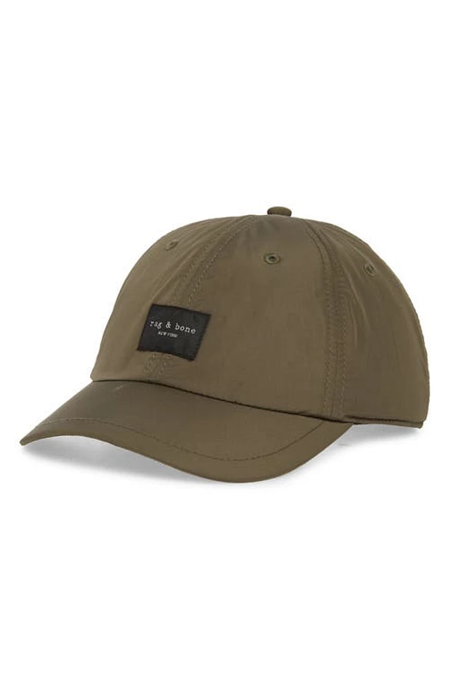 rag & bone Addison Baseball Cap in Olve Night at Nordstrom