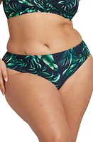 Artesands Palmspiration Delacroix Bikini Bottoms Dark Navy at Nordstrom, Us