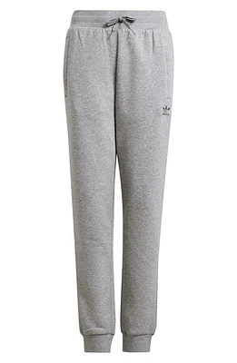 adidas Kids' Fleece Joggers Medium Grey Heather at