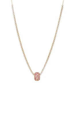 Adina Reyter Pavé Diamond Charm Necklace in Yellow Gold at Nordstrom