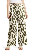 Rails Damani Geo Print Wide Leg Pants Noto at Nordstrom,