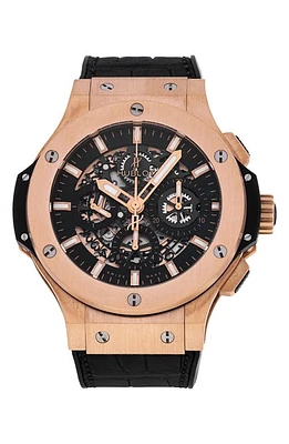 Watchfinder & Co. Hublot Preowned Big Bang Rubber Strap Chronograph Watch