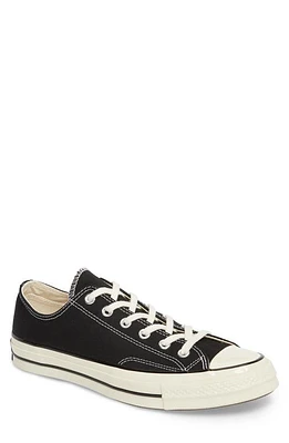 Converse Chuck Taylor All Star 70 Low Top Sneaker Black/Black/Egret at Nordstrom, Women's