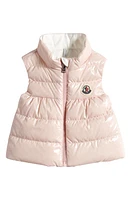 Moncler Kids' Hiva Down Puffer Vest Pink at Nordstrom,