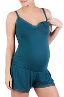 Cache Coeur Milk Maternity/Nursing Pajama Romper at Nordstrom,