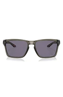 Oakley Sylas 57mm Prizm Rectangular Sunglasses in Grey Smoke at Nordstrom