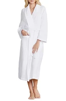 barefoot dreams Cotton Muslin Spa Robe Sea Salt at Nordstrom,