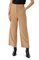 Sophie Rue Hylan Wide Leg Crop Pants Tan at Nordstrom,