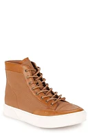 Frye Hoyt Mid Water Resistant Sneaker Tobacco Veg Leather at Nordstrom,