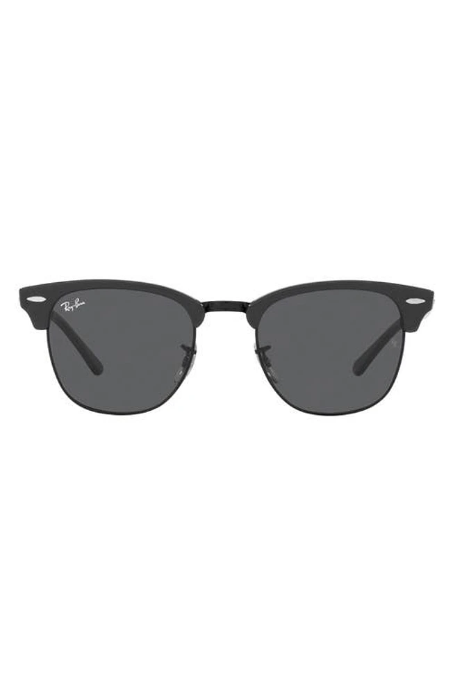 Ray-Ban Clubmaster 51mm Square Sunglasses in Dark Grey at Nordstrom