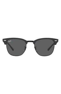 Ray-Ban Clubmaster 51mm Square Sunglasses in Dark Grey at Nordstrom