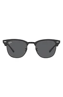 Ray-Ban Clubmaster 51mm Square Sunglasses in Dark Grey at Nordstrom