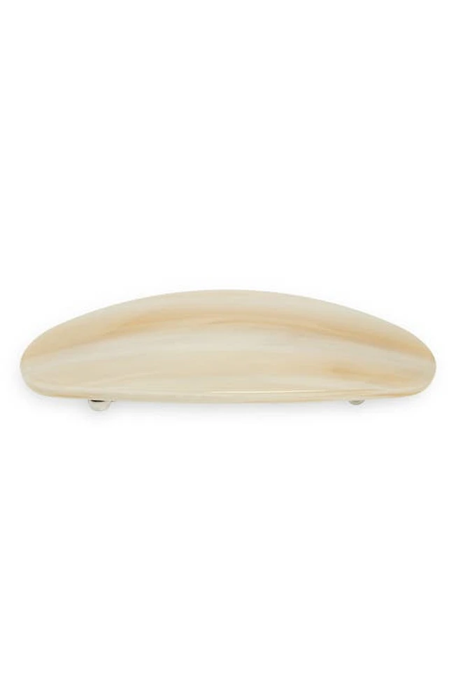 Machete Jumbo Oval Barrette in Alabaster at Nordstrom