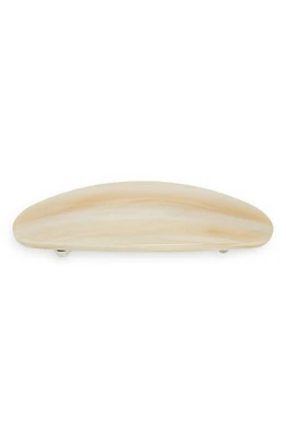 Machete Jumbo Oval Barrette in Alabaster at Nordstrom