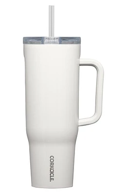 Corkcicle Cruiser 40-Ounce Insulated Tumbler with Handle in Oat Milk at Nordstrom