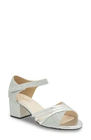 Touch Ups Champagne Ankle Strap Sandal Silver at Nordstrom,