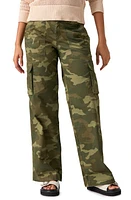 Sanctuary Reissue Camo Print Stretch Cotton Cargo Pants Renew at Nordstrom,