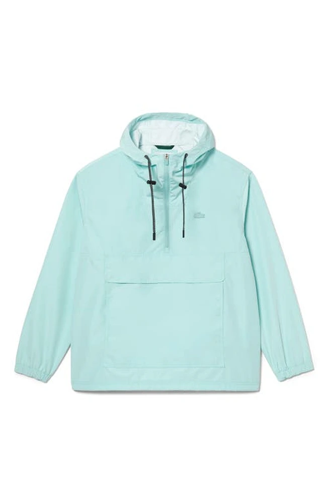 Lacoste Half Zip Pullover in Pastille Mint at Nordstrom, Size 3