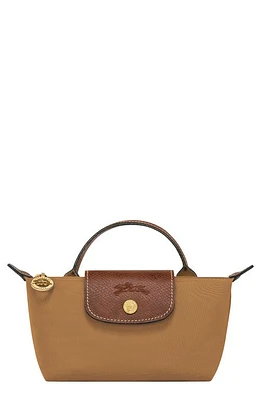 Longchamp Le Pliage Cosmetics Case in Fawn at Nordstrom