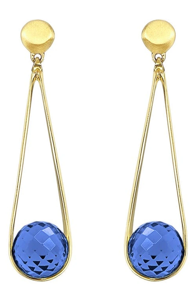 Dean Davidson Mini Ipanema Drop Earrings in Midnight Blue/gold at Nordstrom