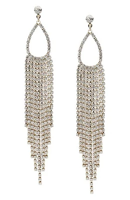 Ettika Crystal Chandelier Earrings in Gold at Nordstrom