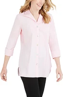 Foxcroft Pandora Non-Iron Cotton Shirt at Nordstrom,