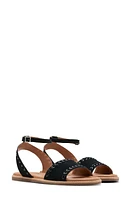 Clarks(r) Maritime May Sandal Black Suede at Nordstrom,