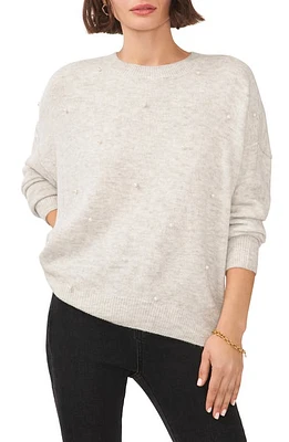 Chaus Pearly Baubles Cozy Crewneck Sweater Jazz Club at Nordstrom,