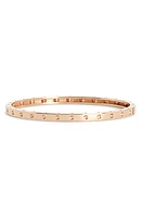 Roberto Coin 'Symphony - Pois Moi' Ruby Bangle in Rose Gold at Nordstrom, Size 7 In