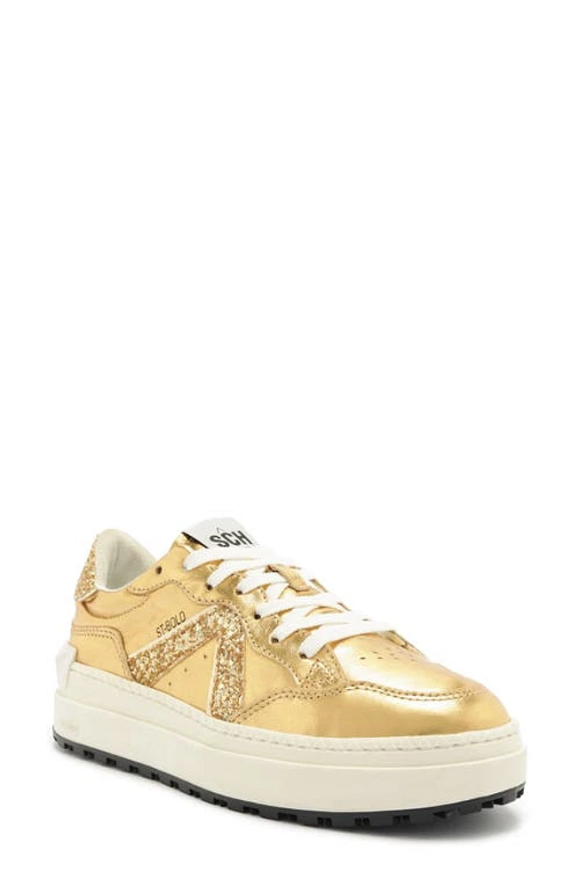 Schutz ST Bold Sneaker Ouro Claro Orch/Platina at Nordstrom,