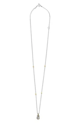 LAGOS Newport Diamond Pendant Necklace at Nordstrom