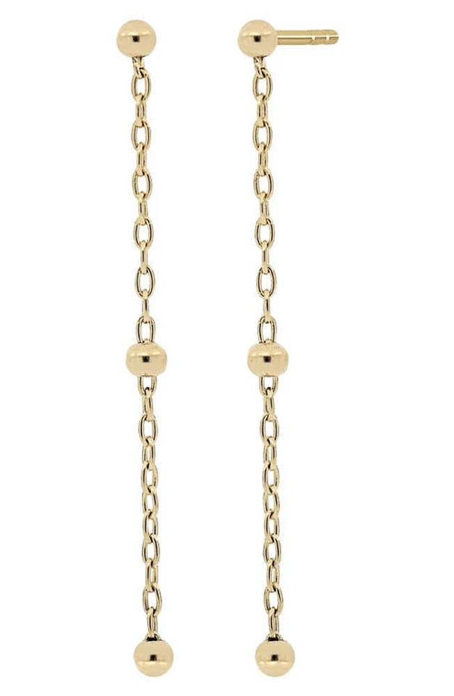 Bony Levy 14K Gold Bead Drop Earrings in 14K Yellow Gold at Nordstrom