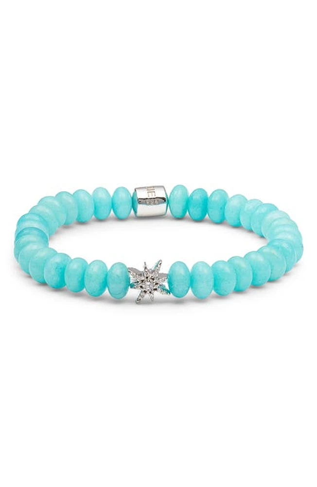 Anzie Boheme Bracelet in Silver/Amazonite at Nordstrom, Size 7 In