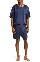 Lunya Henley Washable Silk Short Pajamas at Nordstrom,