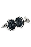 M-Clip Stingray Cuff Links in Black at Nordstrom