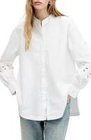 AllSaints Marcie Val Cotton Button-Up Shirt at Nordstrom, Us